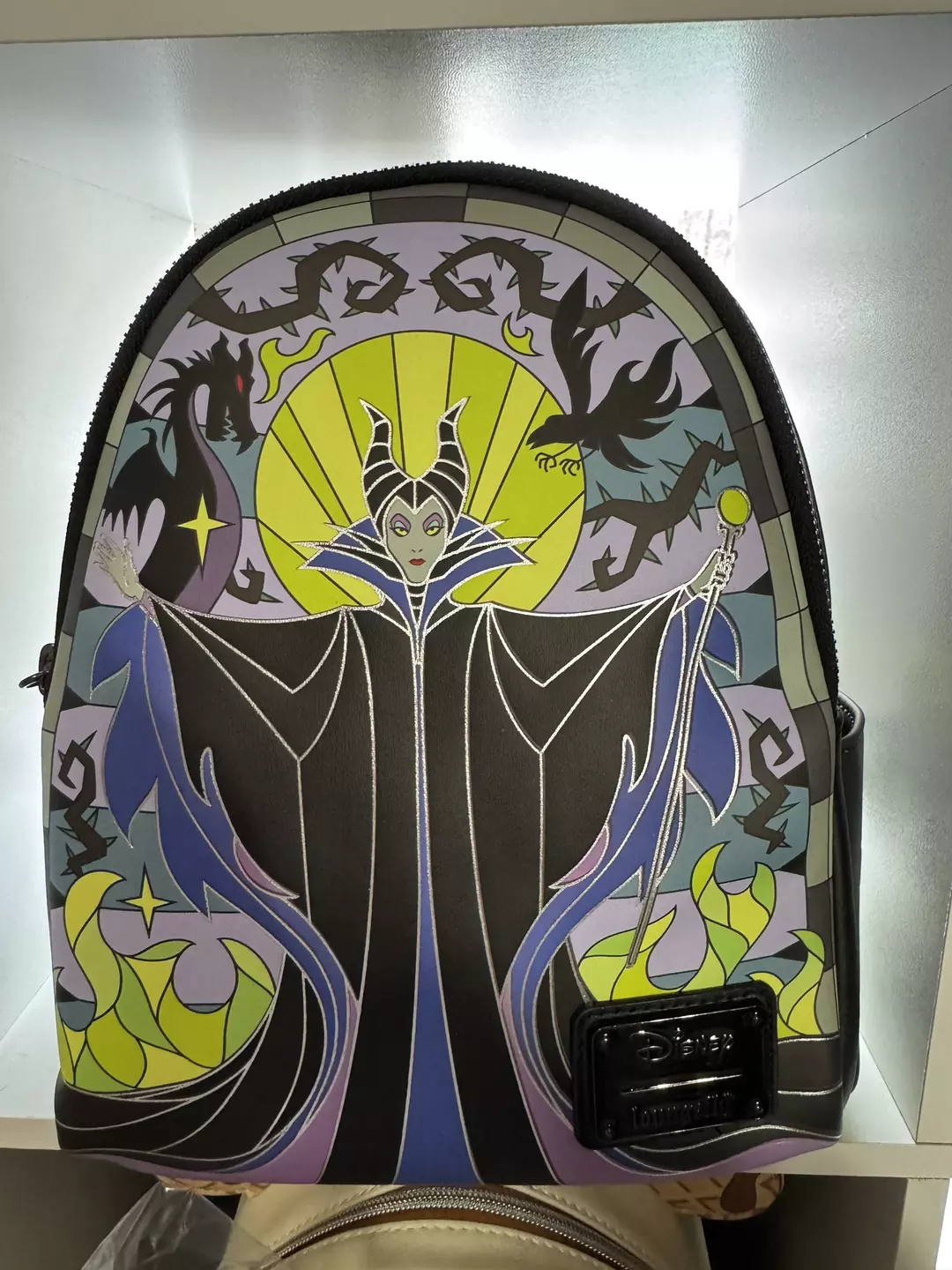 Disney Villian Maleficent Stainglass thumbnail