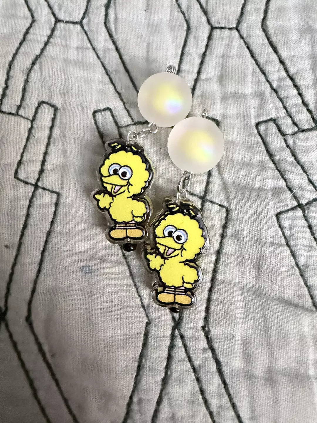 Big Bird earrings  thumbnail