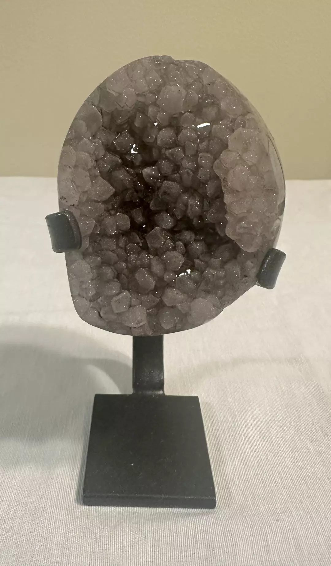 Sugar Amethyst on stand  thumbnail